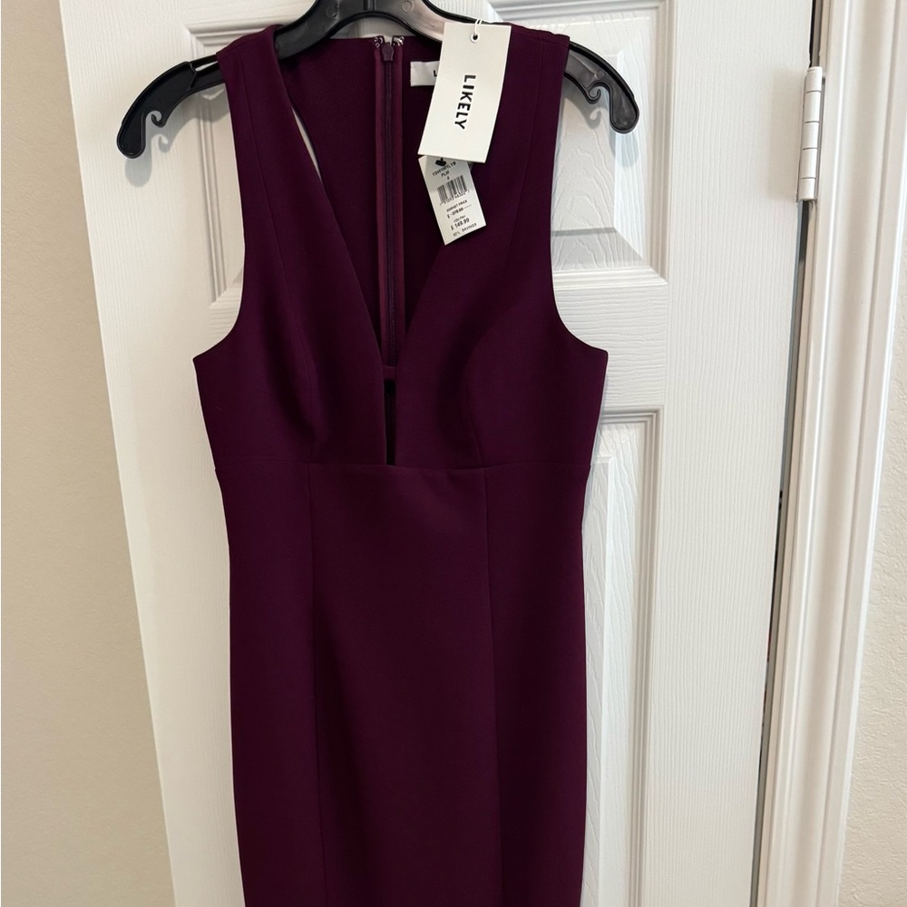 Likely Deep Purple Wedding Dress